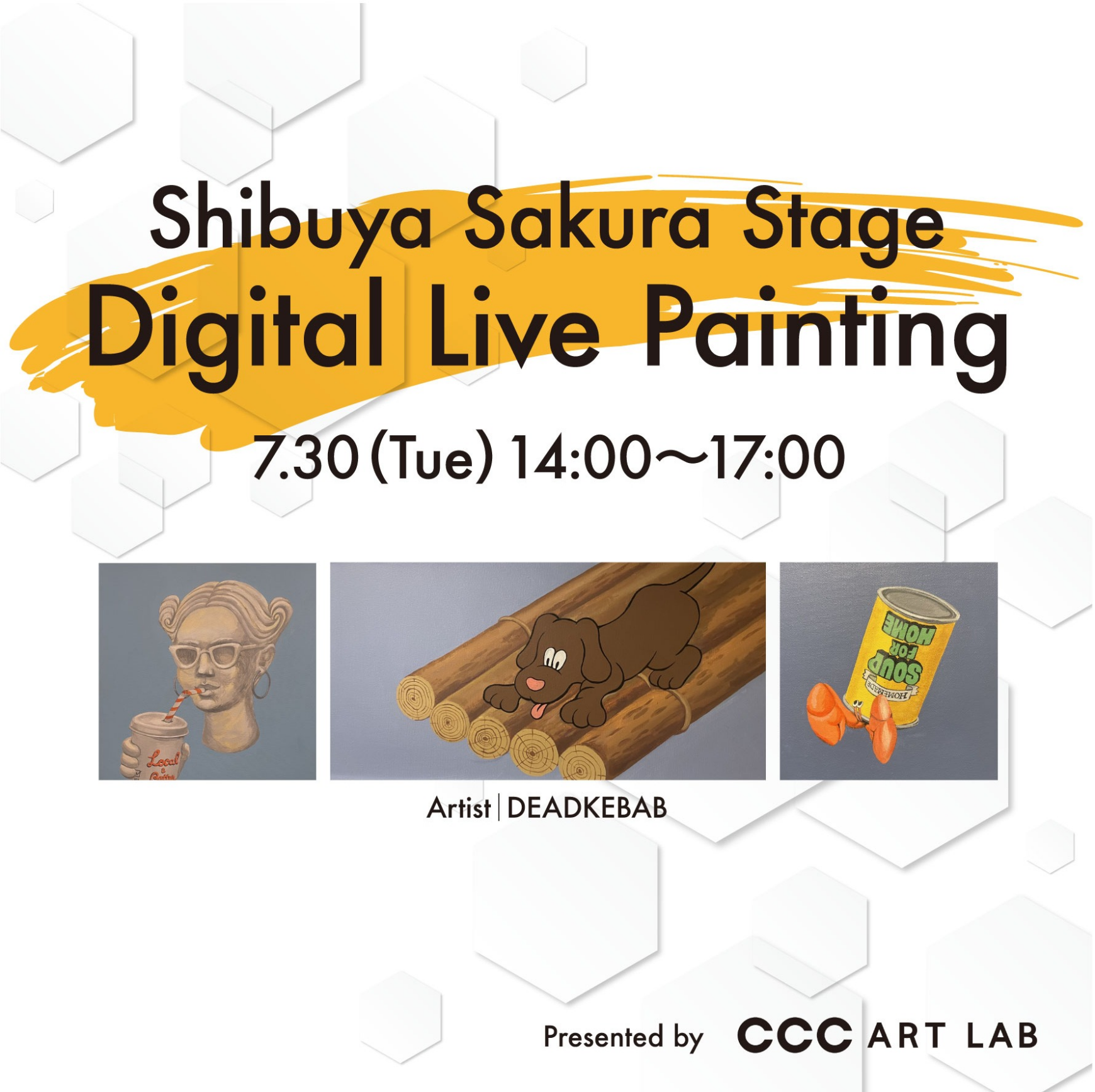 CCC ART LAB Presents Digital Live Painting