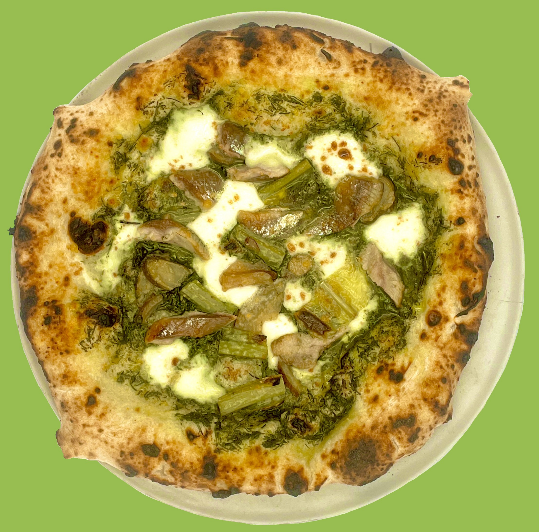 ~ INAHO FARM × Ciel Pizza ~ 沖縄の太陽をたっぷり浴びて育った山菜の新作ジェノベーゼピザ