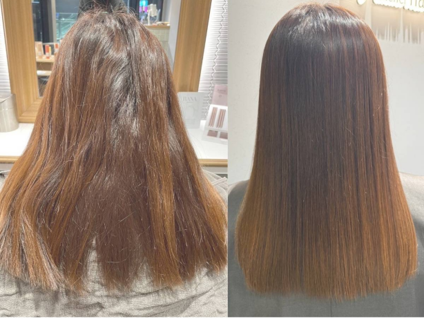 触りたくなる艶サラ髪へ♪