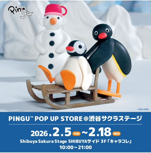 『PINGU™ POP UP STORE』開催！